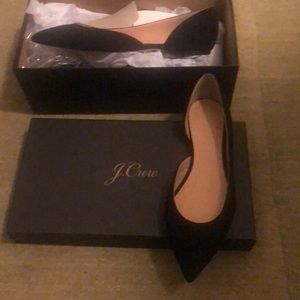 Jcrew point toe flats